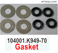 Wltoys 104001 Parts-Gasket. K949-70-8pcs
